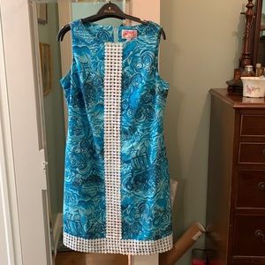 Lily Pulitzer original dress size 8. Dark n Stormy